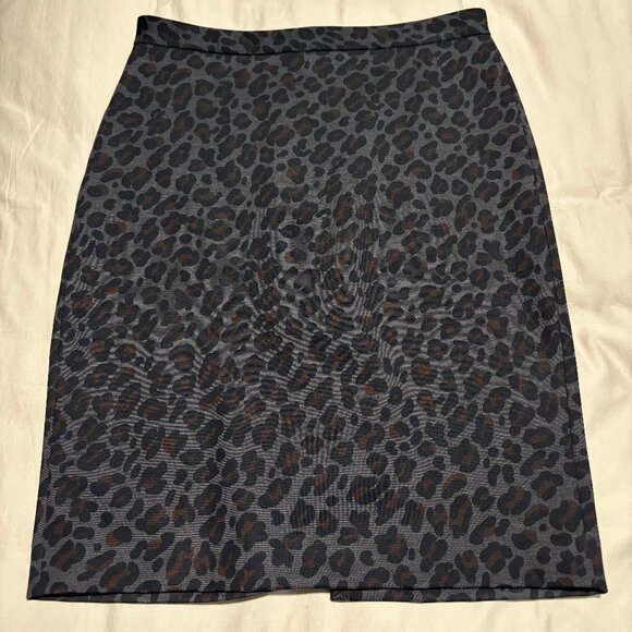 Leopard Print Ann Taylor Skirt - Picture 1 of 1